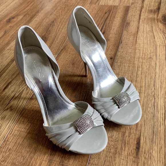 ALDO | Silver High Heels - Picture 5 of 12